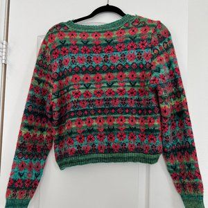 Zara Printed Sweater (NWT)
